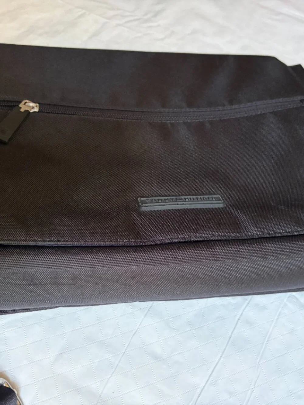 Tommy Hilfiger - Black Messenger Bag - New